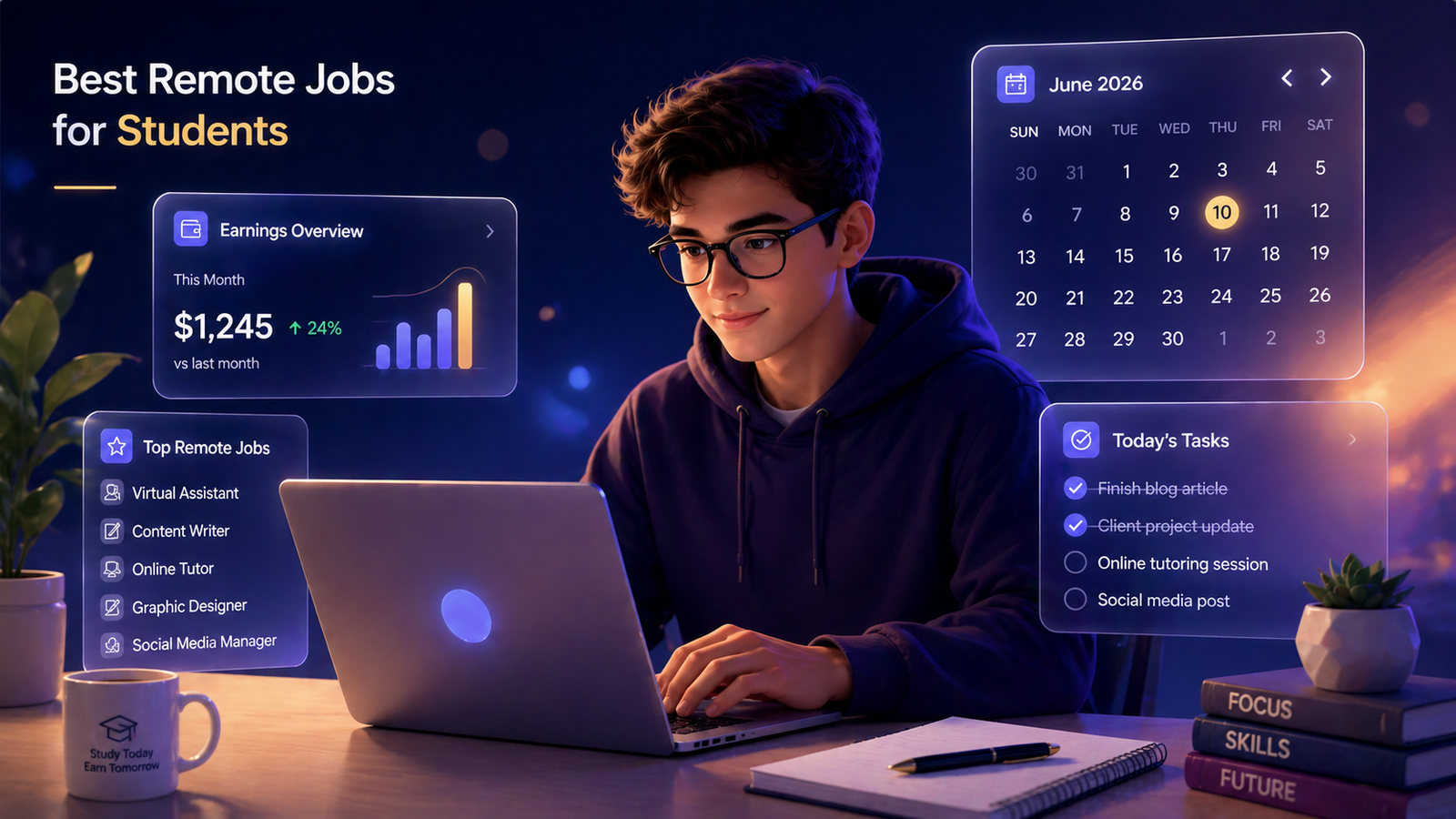 The Best Remote Jobs for Students That Actually Pay Well