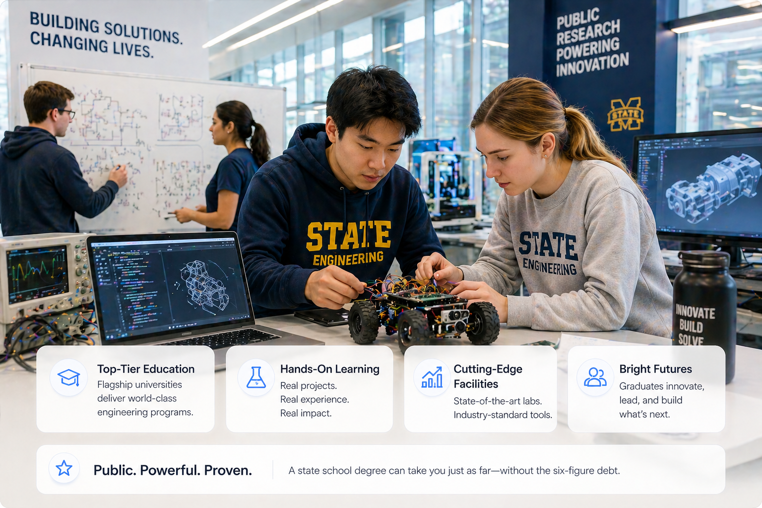 Student stressed over student loan repayment calculator